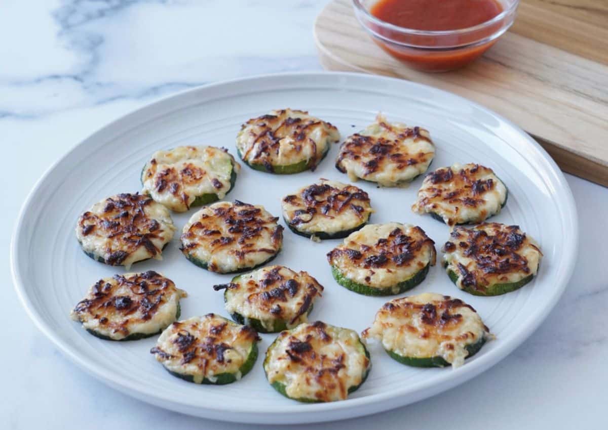 zucchini on a plate