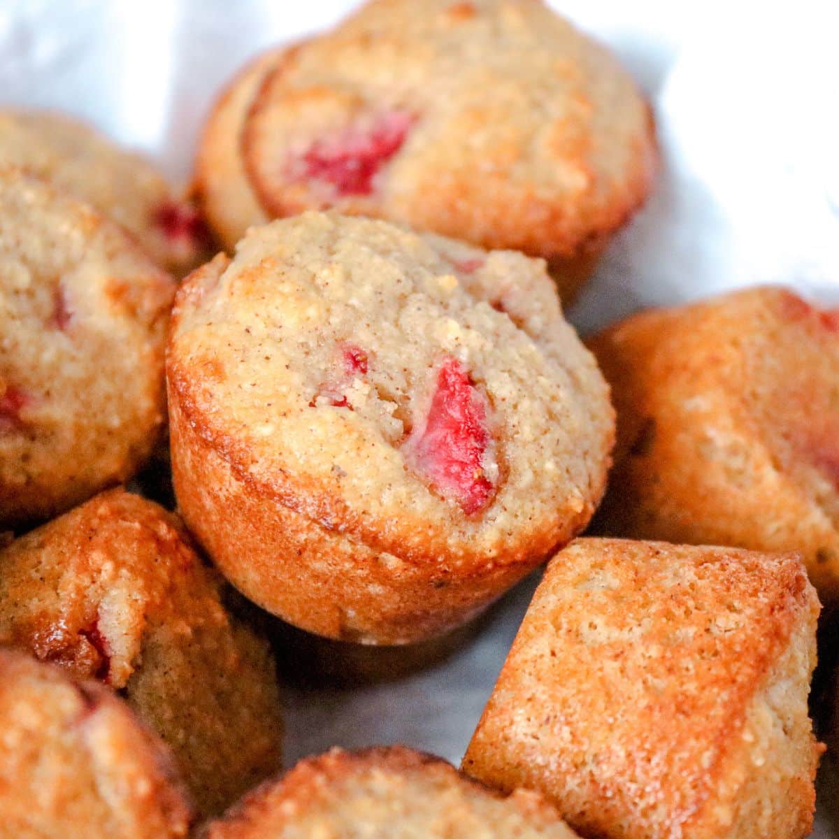 Strawberry Mini Muffins